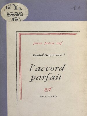 cover image of L'accord parfait